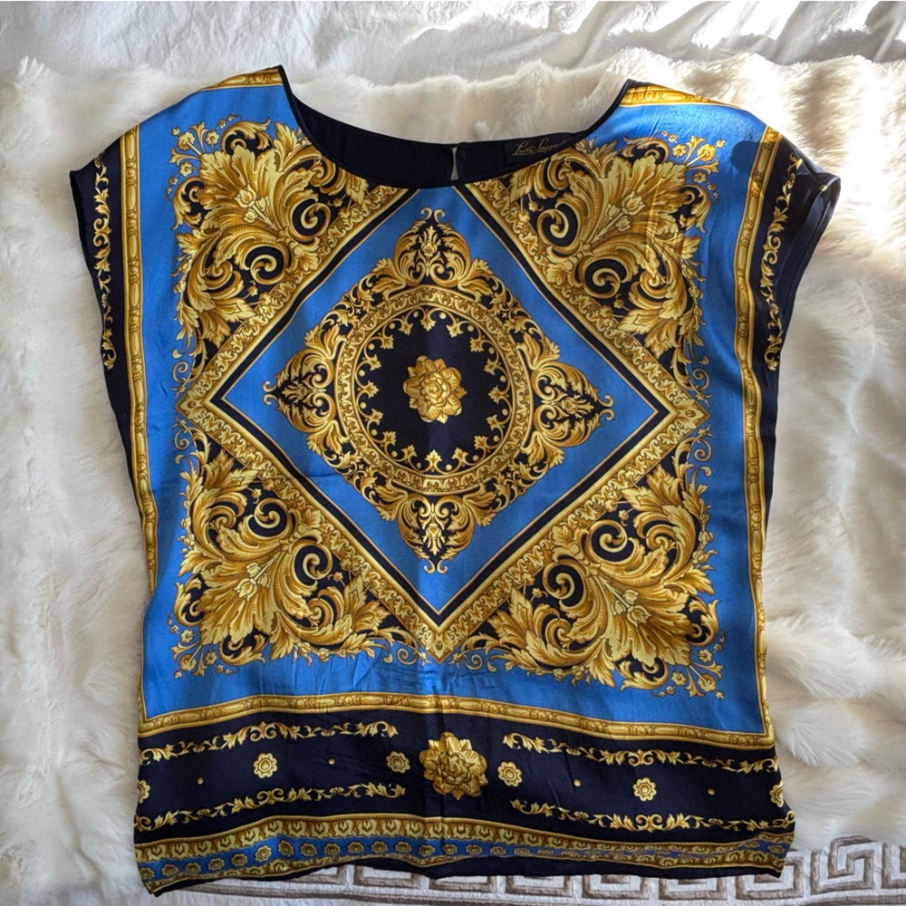 Luisa Spagnoli pure silk shirt